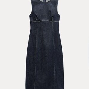 Zara Dark Blue Maxi Dress